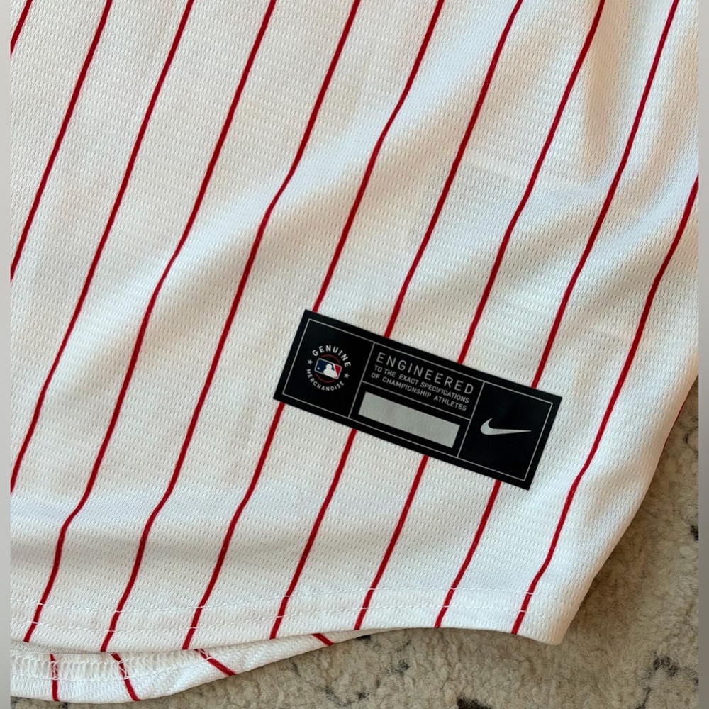 Nike Authentic Philadelphia Phillies Kyle Schwarber #12 MLB Jersey Men’s Sz: XL - Picture 6 of 9